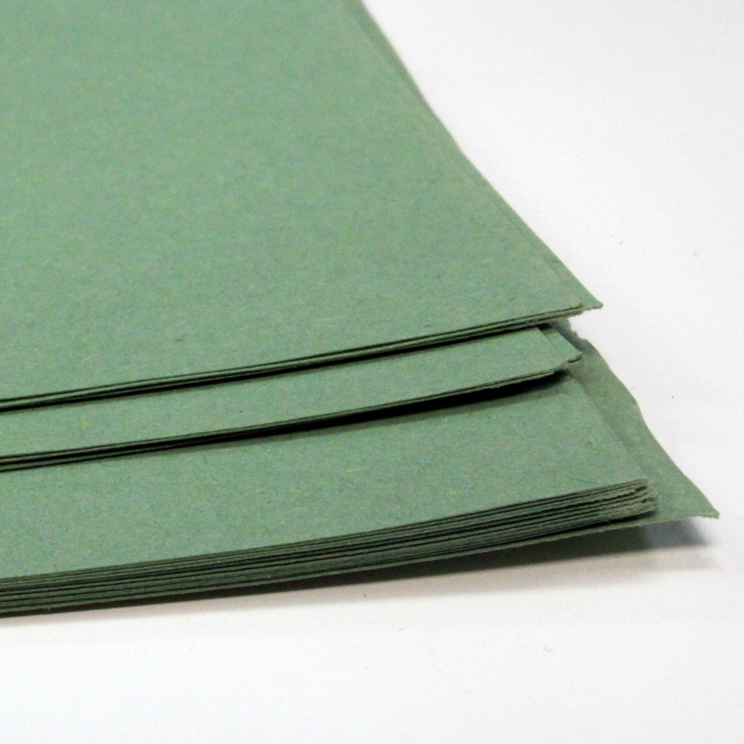 A2 Recycled Green Sugar Paper 100 GSM 50 Sheets by BCreative ®