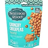 Saffron Road Falafel Crunchy Chickpea Snack, 6oz - Gluten Free, Non-GMO, Halal, Kosher, Vegan