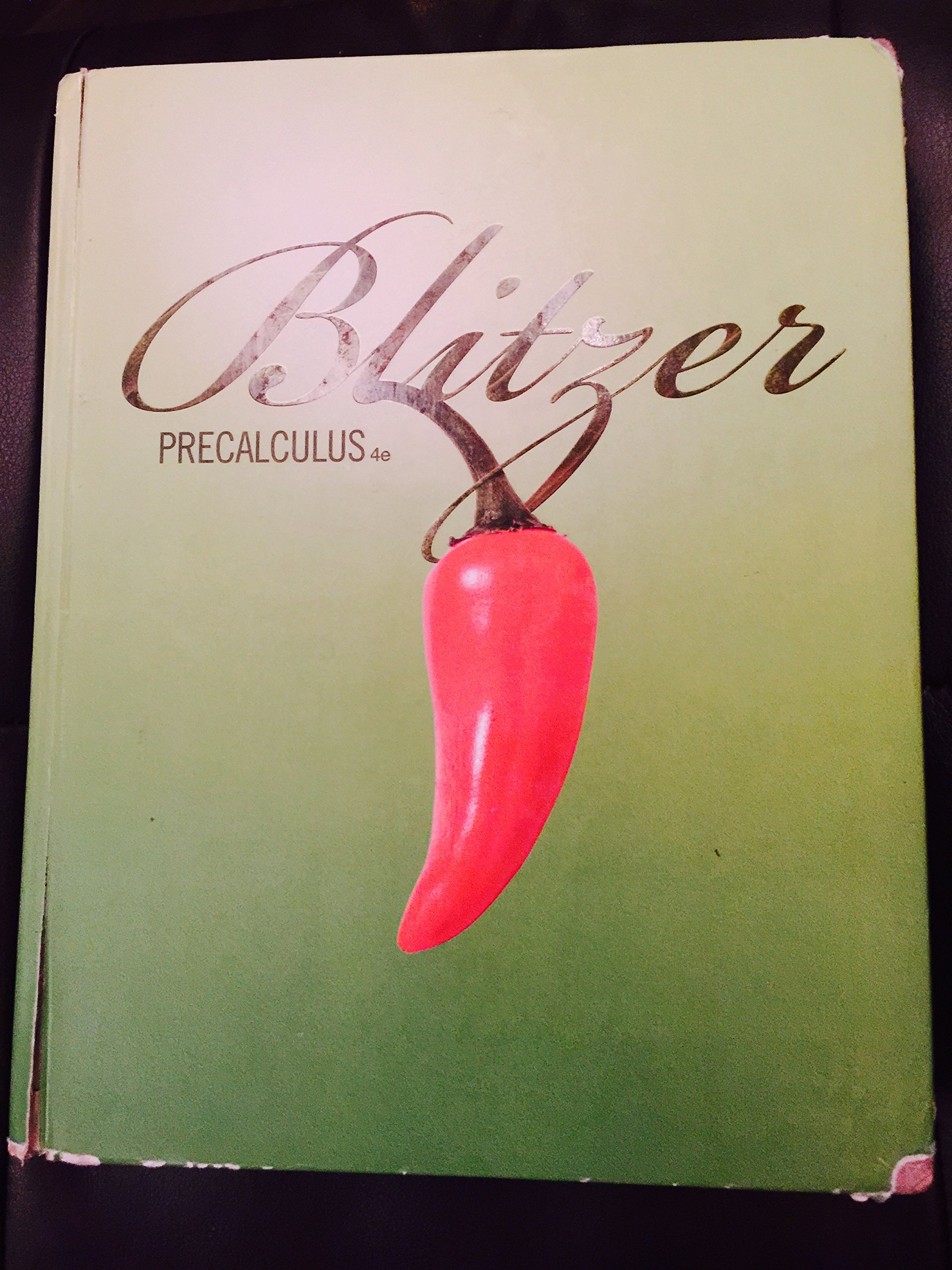 Blitzer Precalculus 4e Books