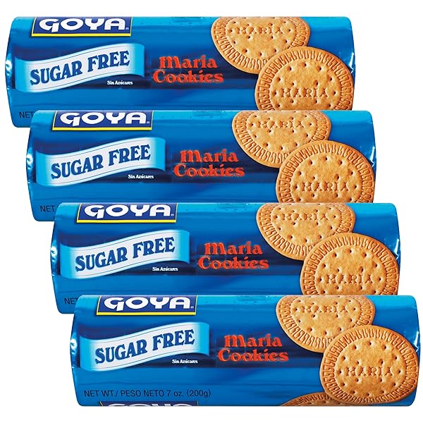 SUGAR FREE MARIA COOKIES BY GOYA, THIN CRISP,...
