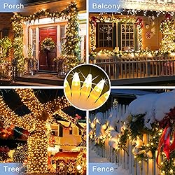 200 LED 66FT Christmas String Lights