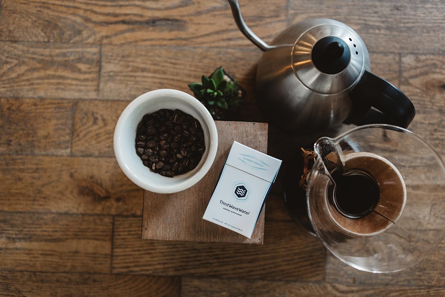 Third Wave Water Mineral Enhanced Flavor Optimizing Coffee Brewing