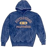 Blue 84 NCAA unisex-adult Ncaa Officially Licensed Mineral Wash Hooded Sweatshirt Applique