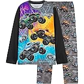 Get Trend Pajamas Set for Boys, 2-Piece Long Sleeve T Shirt, PJ Pants, Kids Lounge Sleepwear Set, Cozy Gifts for Boys