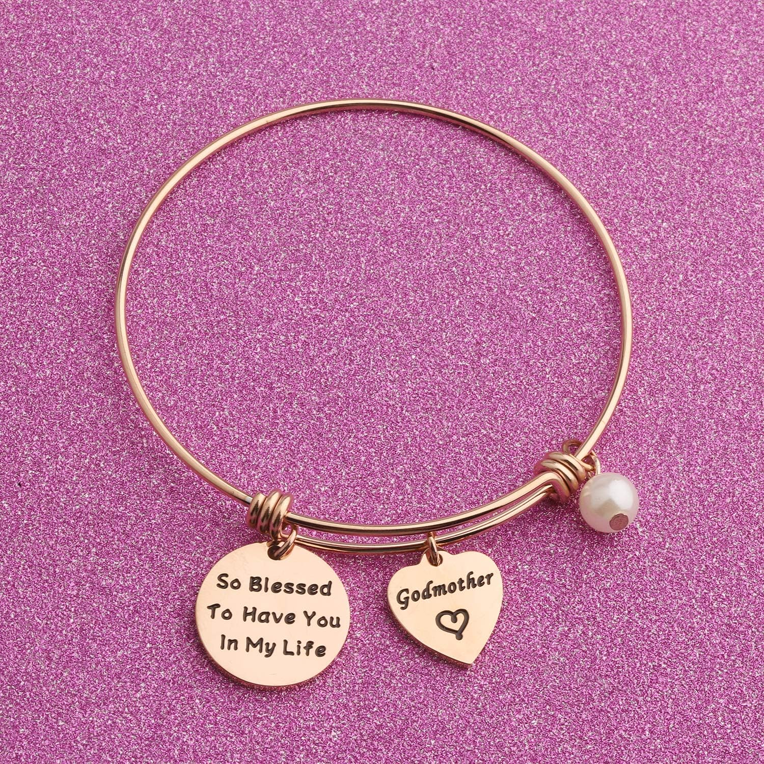 goddaughter christening bracelet