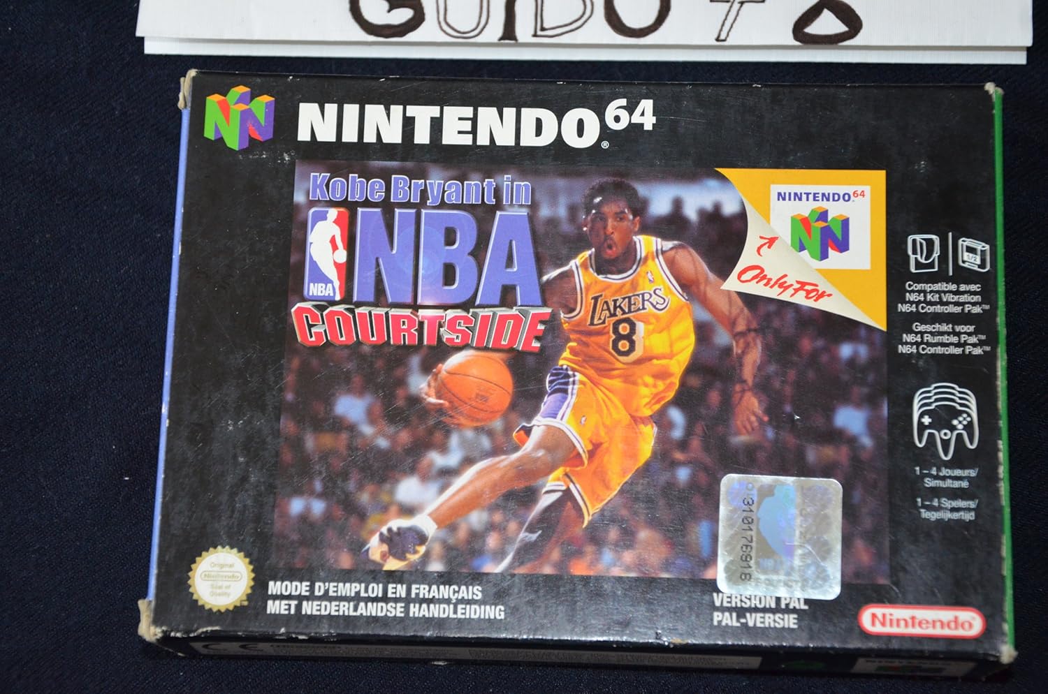 kobe bryant courtside