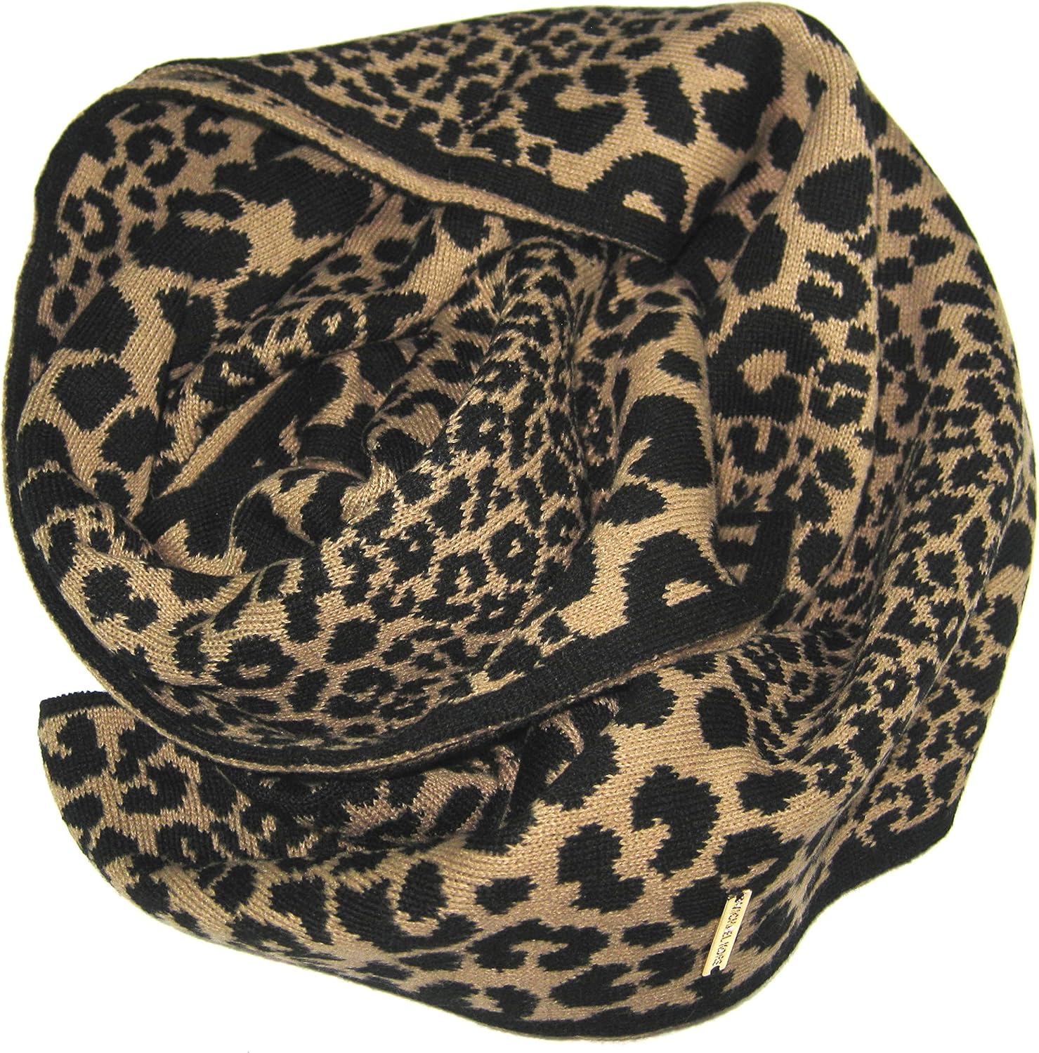 michael kors leopard scarf