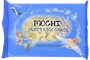 SUPERIOR NUT COMPANY Mochi Sweet Rice Cake Topping - White 300g 10.58oz