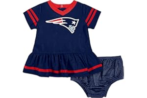 Gerber Girls' NFL Team Jersey Dress and Diaper Cover