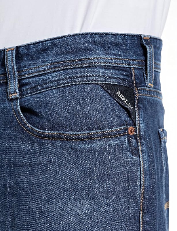 Jeans da Uomo, 007, Blu Scuro (Blu), 30 W/30 l