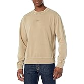 BOSS mens Center Logo Crew Neck Sweatshirt