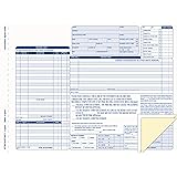 TOPS 3869 Auto Repair Four-Part Order Form, 8 1/2 x 11, Four-Part Carbonless (Pack of 50 Forms)