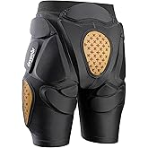 devembr Protective Padded Shorts, Butt Pads Snowboarding for Women, Men - Impact Absorption Cushion Protection, Cold Resistance for Skate Ski