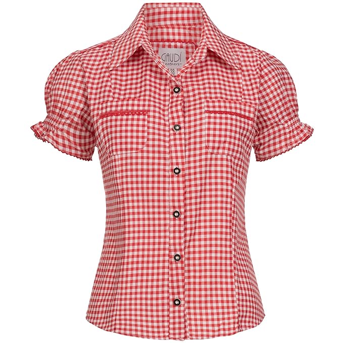 Gaudi-Leathers Damen Trachtenbluse Mala