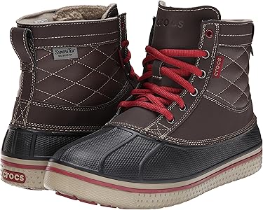 crocs allcast waterproof duck boot