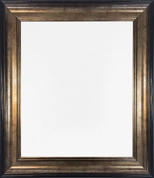 FRAMES BY POST Scandi Vintage Black & Gold Picture Photo Frame 40 x 50