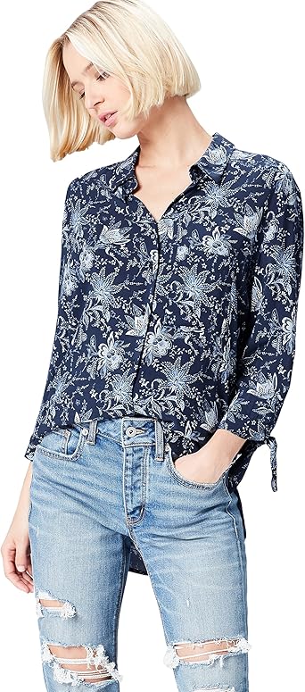 camisas de flores para mujer