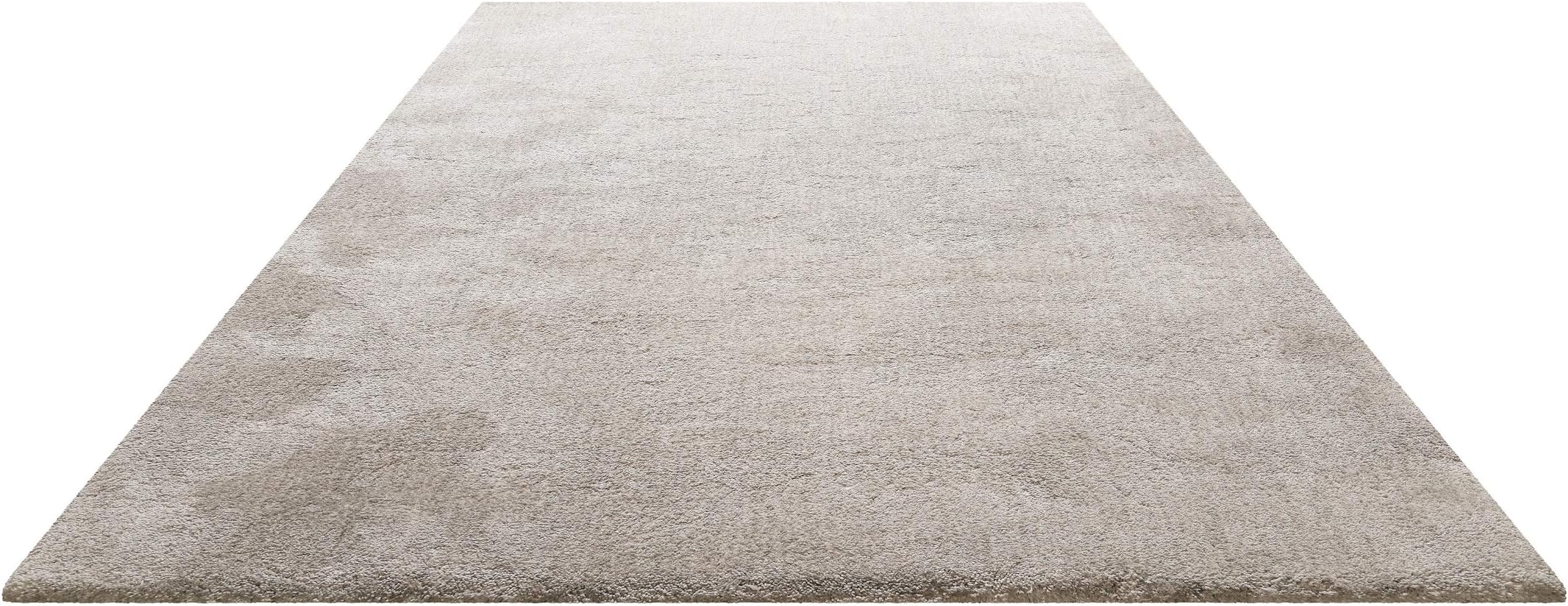 Homie Living I Modern Cuddly Soft Fluffy Carpet Runner for Living Room, Hallway, Bedroom, Nursery I Pisa I, light grey, 160 x 230 cm