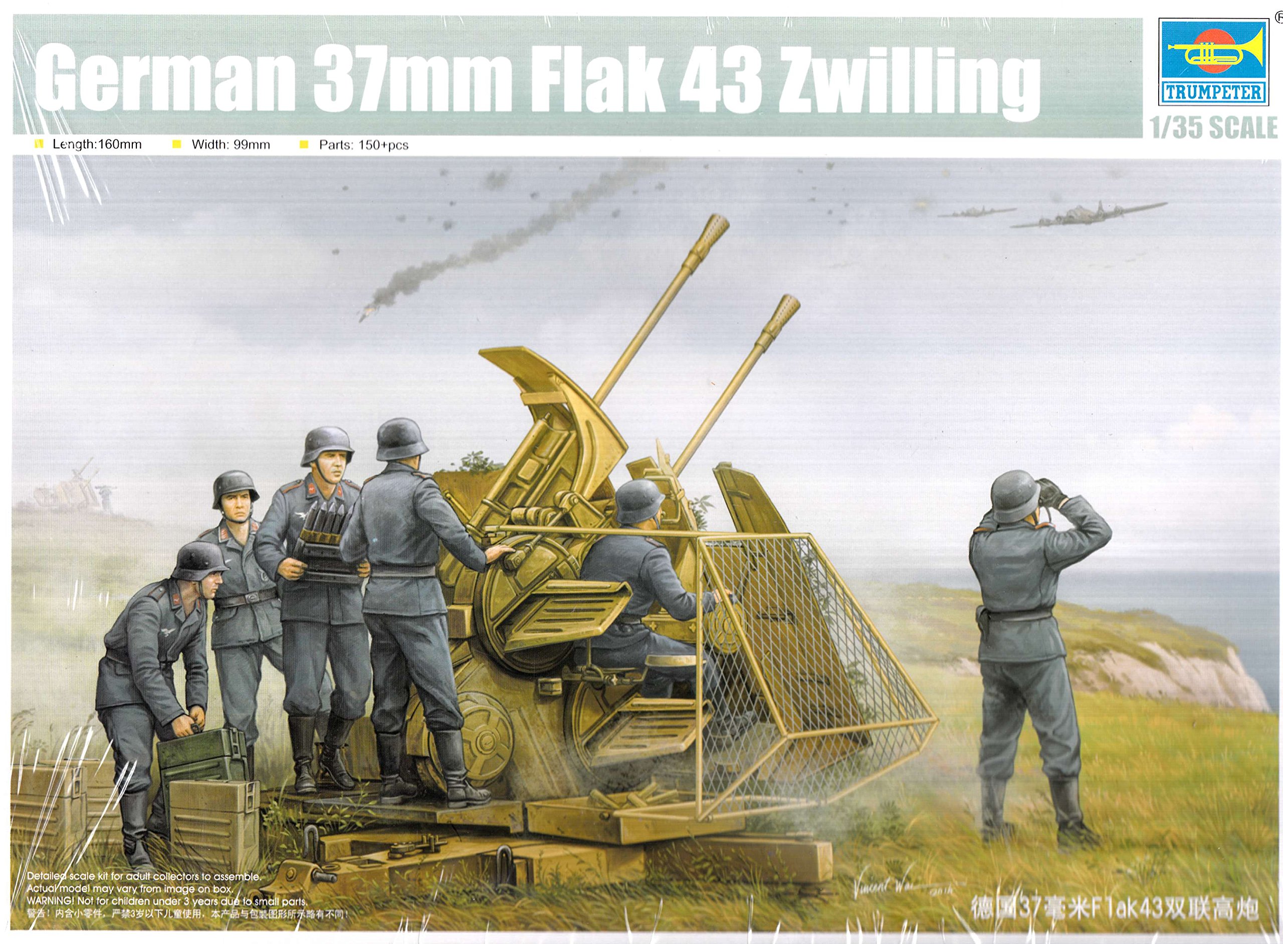 Trumpeter 1:35 - German 37mm Flak 43 Zwilling
