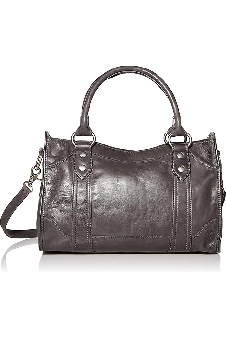 frye melissa zip satchel leather handbolsa