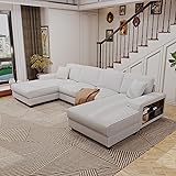 137" Oversized Symmetrical U Shaped Modular