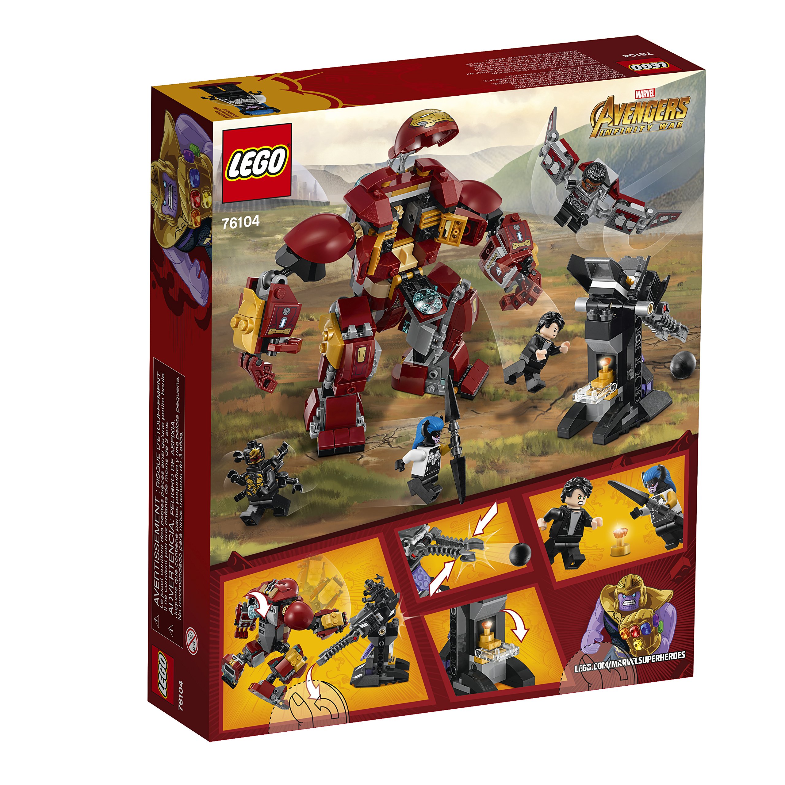 cajas de lego infinity war