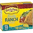 Old El Paso Ranch Blasted Flavour Stand N Stuff Taco Shells, Box Includes 10 Stand N Stuff Hard Taco Shells, 153 Grams Packag
