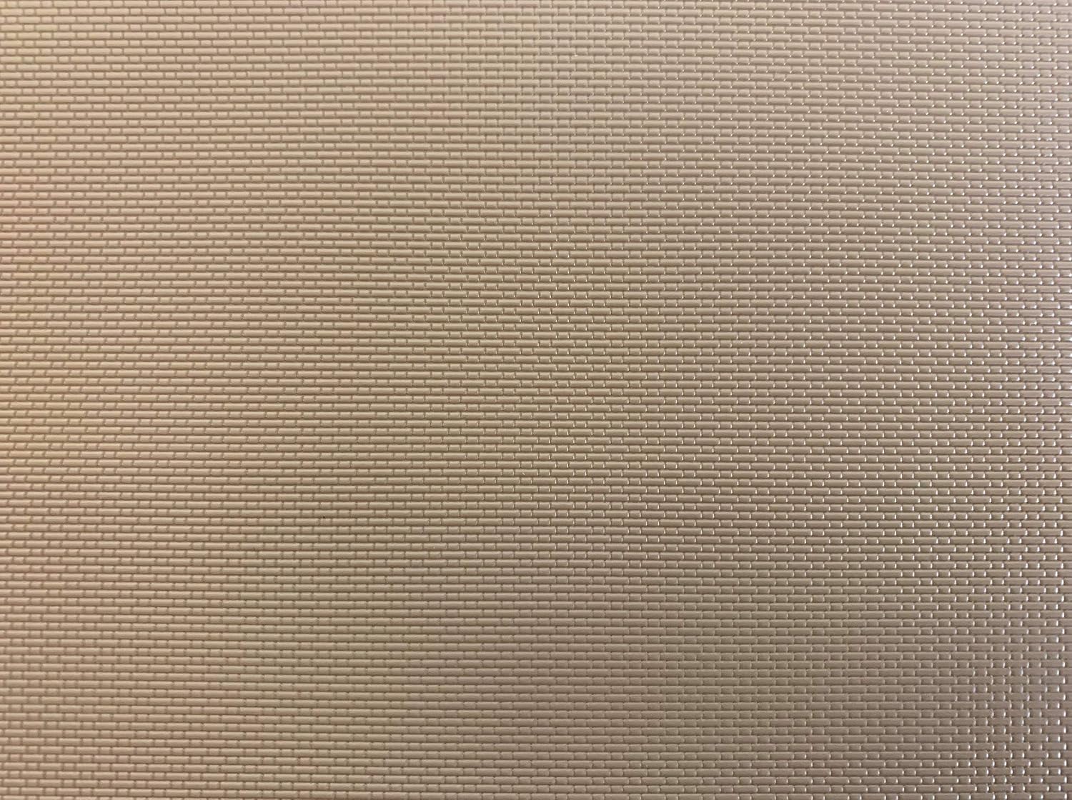 Slater's Plastikard 0409 4mm 'OO' Gauge Flemish Bond Brick Plastic Styrene Sheet, Red, Small