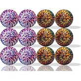 GBM Mixed Tie-Dye Novelty Golf Balls &ndash; 360&deg; Imprint Color Unique Golf Balls for Men &amp; Women, Perfect for Tournaments, Gifts, Events &amp; Giveaways, 12-Pack