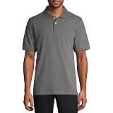 George Mens Short-Sleeve Pique Polo 