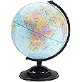 Replogle Globe - Educational Raised Political Relief & Mountains Ranges, Showcases Ocean Currents with 2023 Country Lines - Perfect for a Classroom, Home or Office - 12” Blue Ocean Globe & Black Base