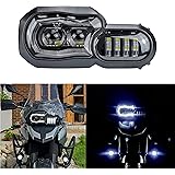 LED Headlight Assembly for F800GS, E-Mark Approved Head Light Front Lamp with High-Low Beams DRL for BMW F800GS / F800GS ADV 