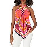 Trina Turk Women's Printed Scarf Top
