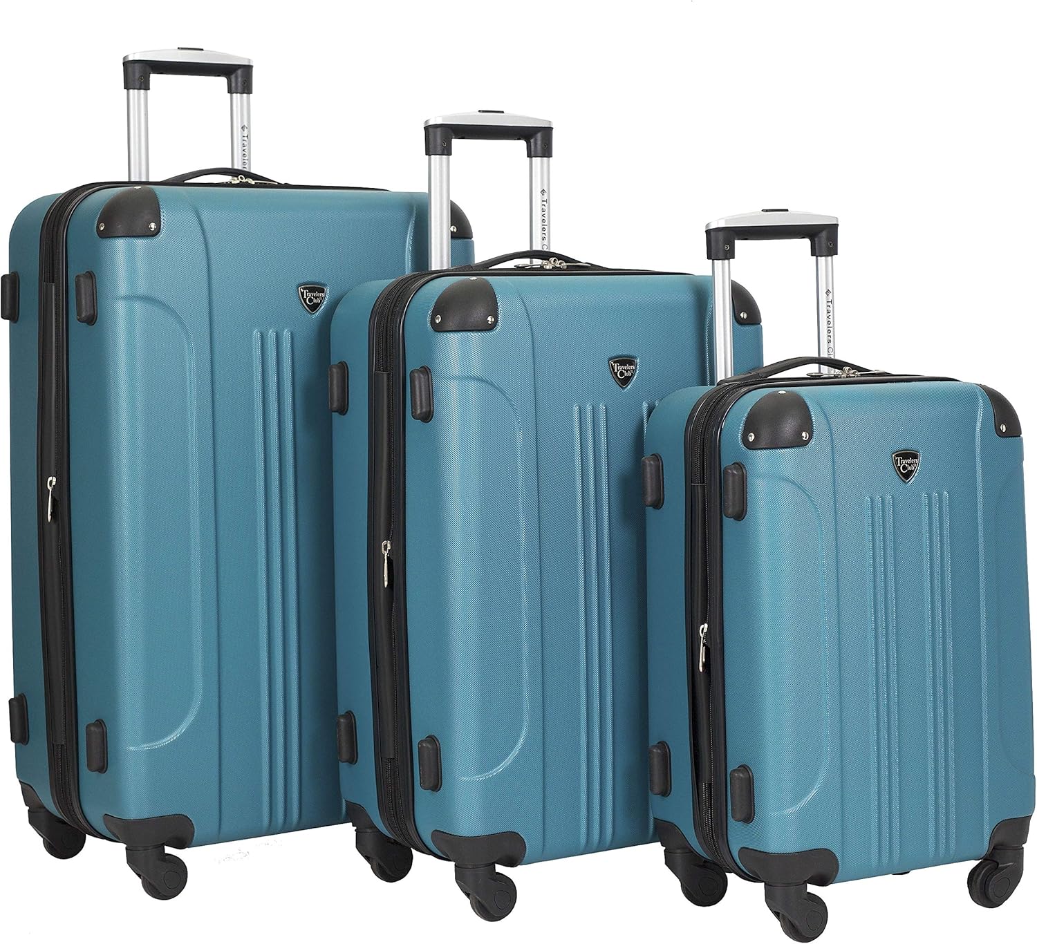 travelers club midtown hardside spinner luggage