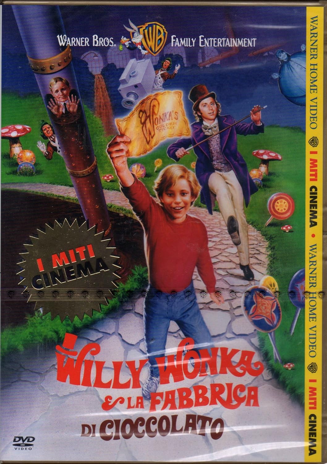 Willy Wonka E La Fabbrica Di Cioccolato Miti Amazon It Gene Wilder Jack Albertson Peter Ostrum Roy Kinear Julie Dawn Cole Mel Stuart Gene Wilder Jack Albertson Film E Tv