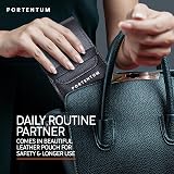 PORTENTUM Professional Tweezers for Facial Hair Stainless Steel 4 Pcs view 6