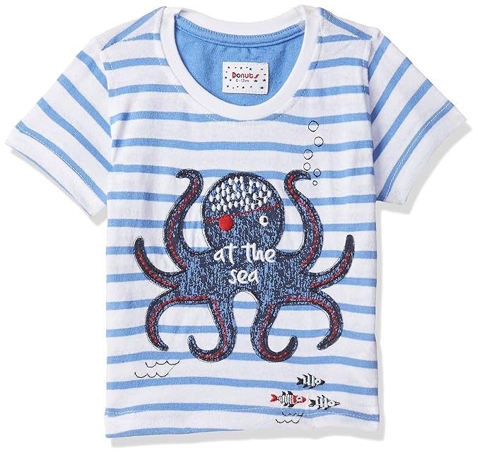 Baby Boys Plain Regular Fit T-Shirt