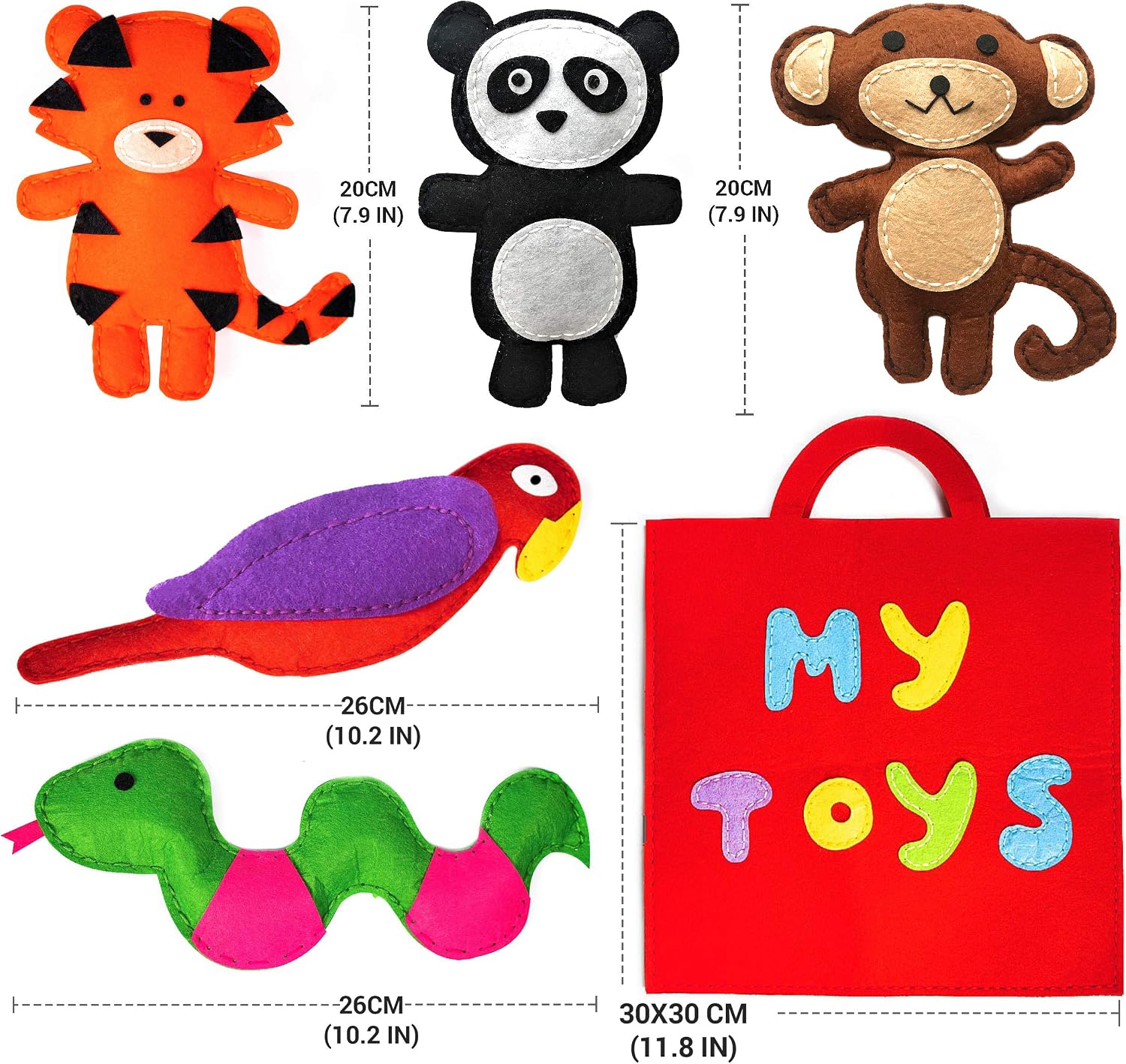 SMARTICA Gift Sewing Kit for Children, Present Craft kit for Kids Girl Boy 7 8 9 10 11 12 Year Old - Image 3