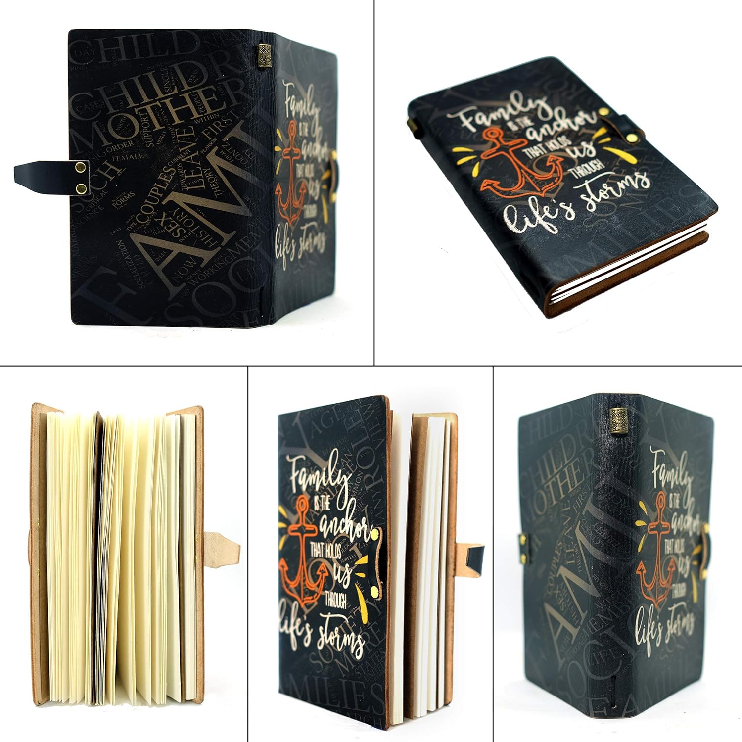 Handmade Leather Bound Journal Dairy Authentic Leather Journal for Men