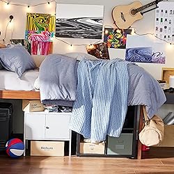 Bedsure Twin/Twin XL Comforter Set Kids - Blue Twin