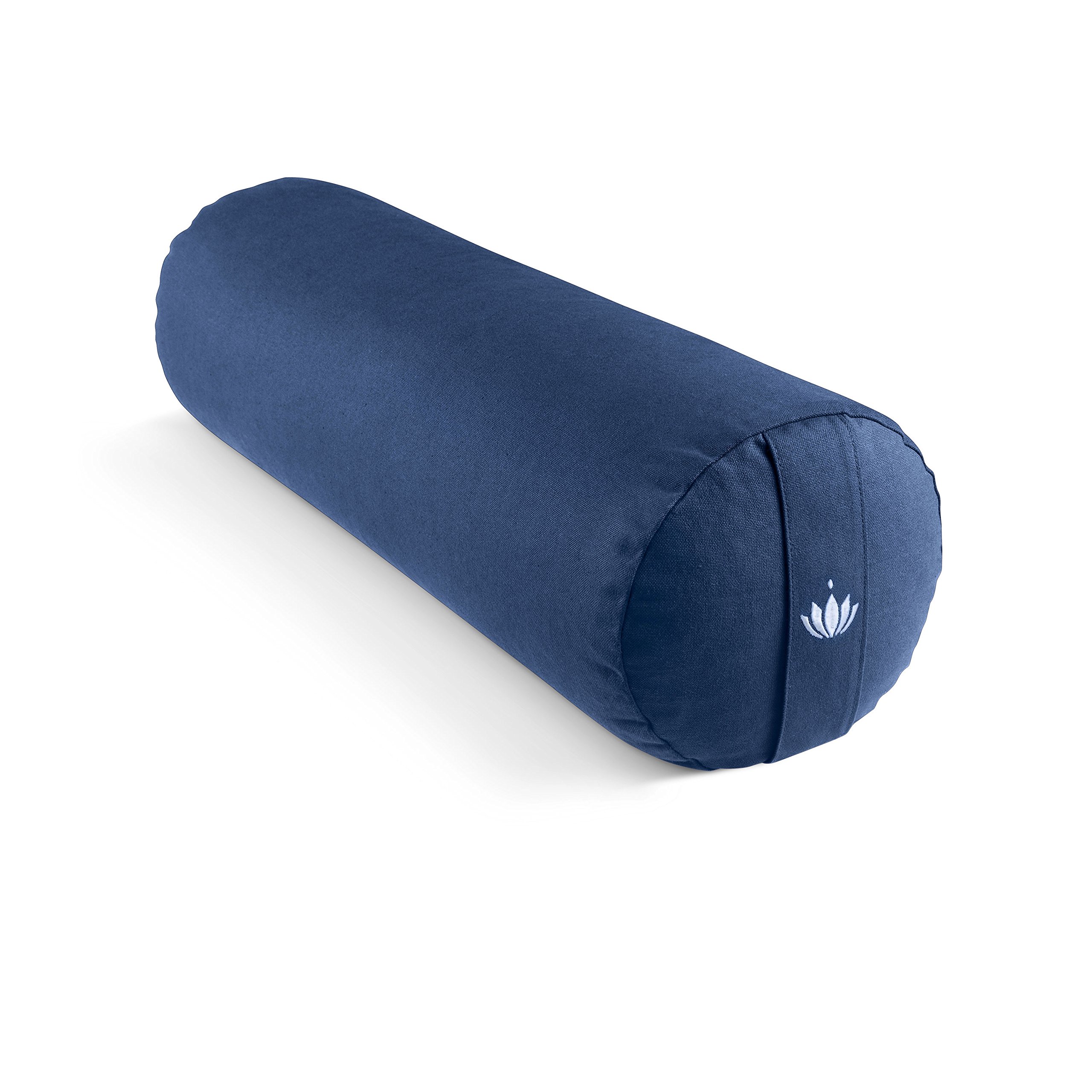 Lotuscrafts Yoga Bolster Roll For Yin Yoga Ø24 cm Spelt Filling
