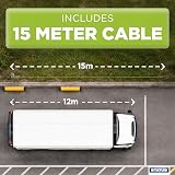 Status 15m Extension Lead Dual Socket Outdoor IP54 13A Green view 4