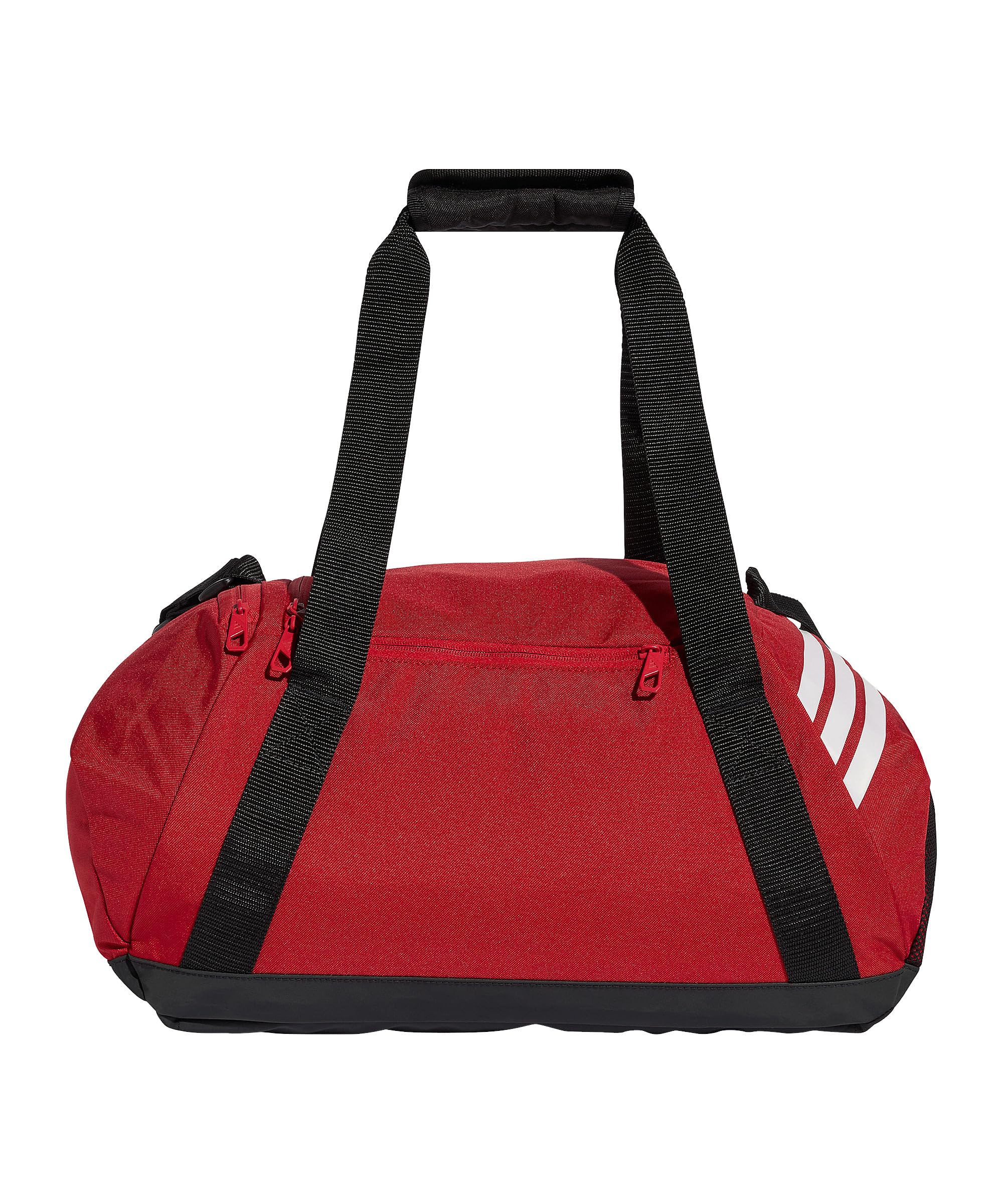 adidas Unisex Tiro Duffle Bag Small Duffel Bag, Team Power red 2/White, One Size 2