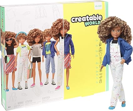 Amazon Com Creatable World Deluxe Character Kit Customizable Doll