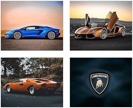 lamborghini car set