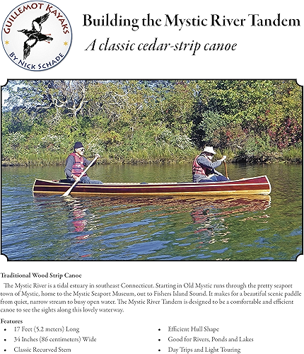 Download Building the Mystic River Tandem: A Classic Cedar-Strip Canoe (Strip Building Manuals Book 1) (English Edition) PDF