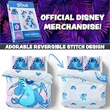 Disney Stitch Duvet Cover Set Kids Teens Single Double Blue Stitch view 6