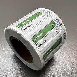 Drug Syringe Labels