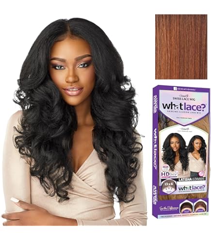 SENSATIONNEL Synthetic Cloud9 What Lace Wig ZELENA FLAMBOYAGE SAND