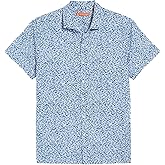 Tori Richard Men's Regular Fit Short Sleeve 100% Cotton Button Up Shirt